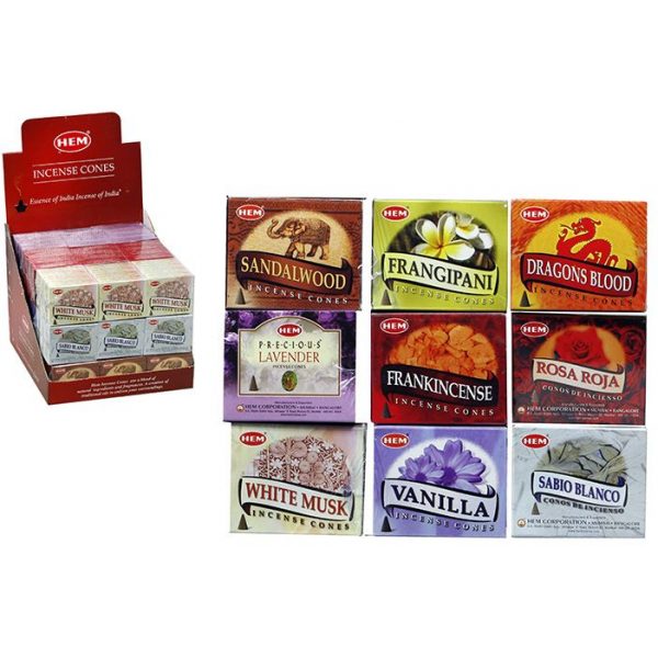 HEM Incense Cones - CDU