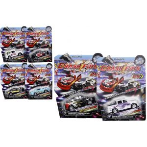 Crash'ems Pull Back Toy Cars - Series 1 - Assorted