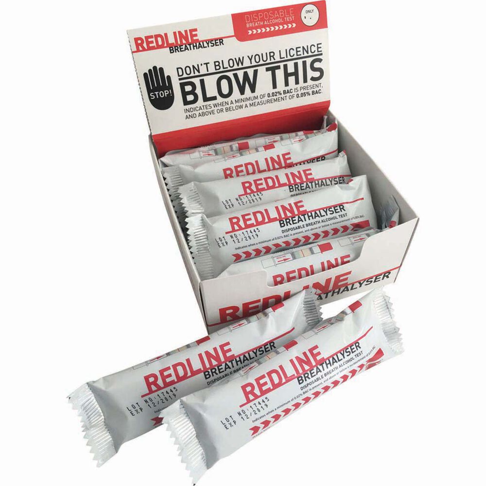 Redline Disposable Alcohol Breathalyser