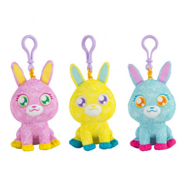 Doodle Bear Clip Bunny Mini - Assorted