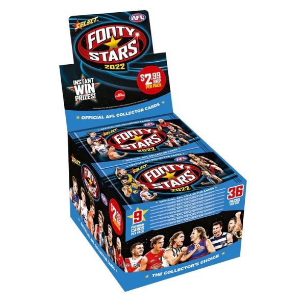 Select Footy Stars 2022 Cards Display