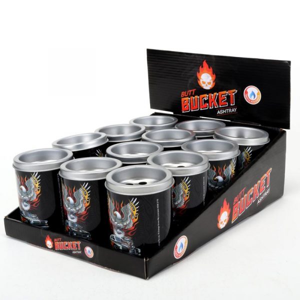 Tin Butt Bucket Ashtray - Muscle Car Designs