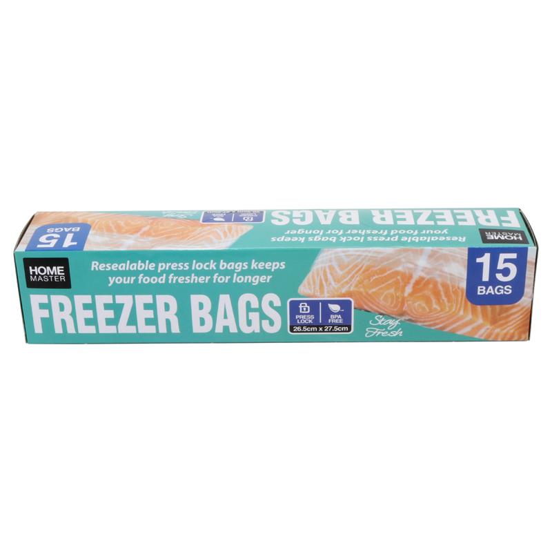 Freezer Bag - 26.8x27.9cm - 15 Pack
