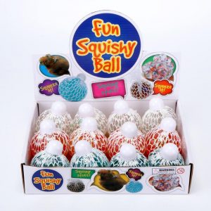 Squishy Mesh Ball - Solid Colour