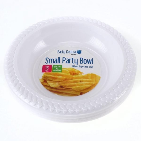 Disposable Tableware Bowl - 180mm - 18pk