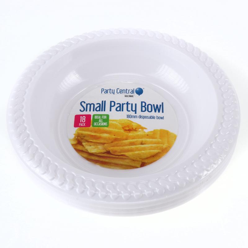 Disposable Tableware Bowl - 180mm - 18pk