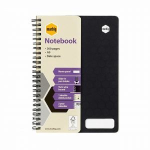 Marbig Notebook 200 Pages A5 Date Space Notebook