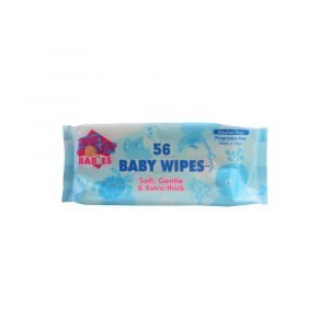 Kwik Life Baby Wipes Soft, Gentle & Extra Thick, Fragrance Free - 56 Pack