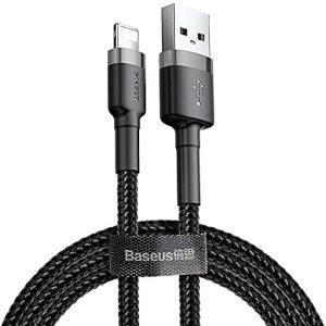 Baseus Cafule USB Lightning Cable 1.5A - Black - 2m