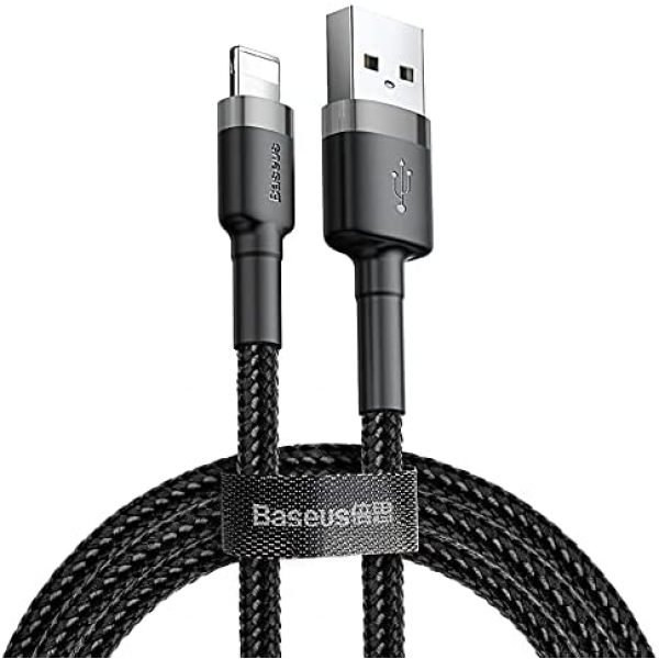 Baseus Cafule USB Lightning Cable 1.5A - Black - 2m