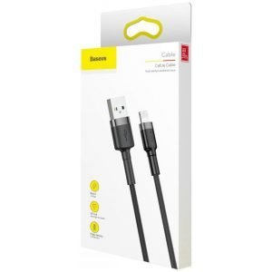 Baseus Cafule USB Lightning Cable 1.5A - Black - 2m