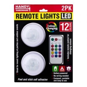 Handy Hardware Remote Control Colour Changing LED Light
