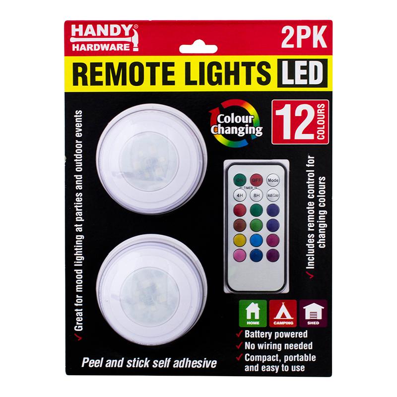 Handy Hardware Remote Control Colour Changing LED Light