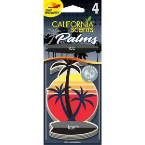 California Scents Palms Air Freshener - Ice - 4 Pack