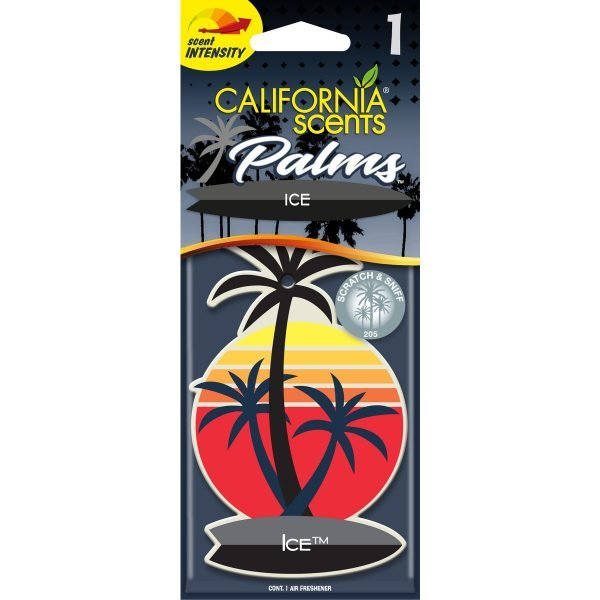 California Scents Palms Air Freshener - Ice - 1 Pack