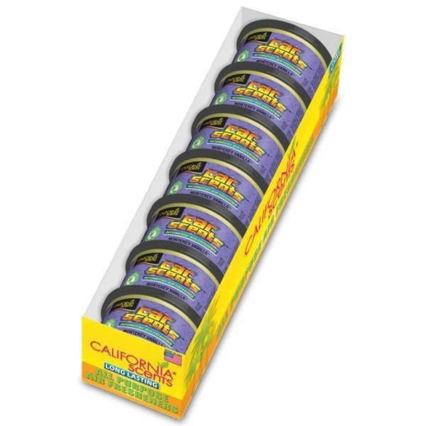 California Scents Can - Monterey Vanilla - 7 Pack