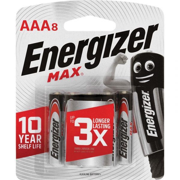 Energizer Max AAA Battery - 8 Pack