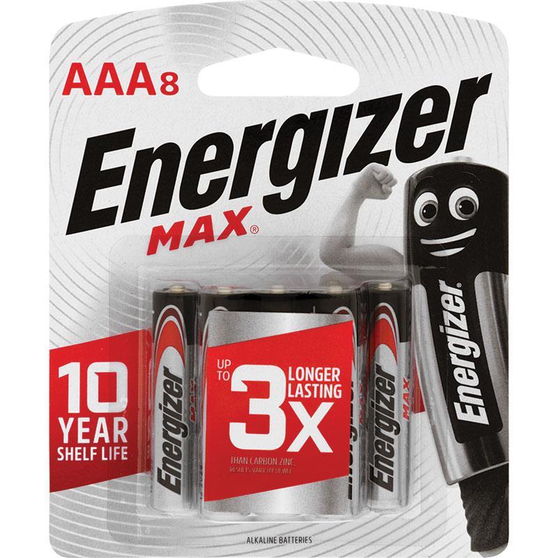 Energizer Max AAA Battery - 8 Pack