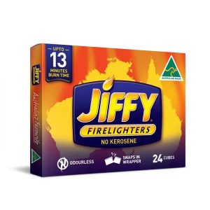 Jiffy Cube Firelighters - 24 Pack