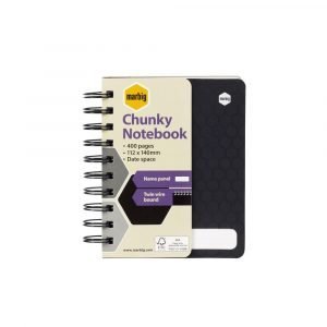 Marbig Chunky Notebook Recycled 123x140mm - 400 Pages