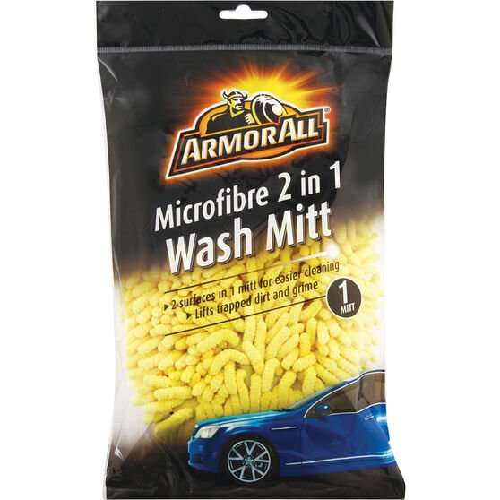 Armor All 2-In-1 Microfibre Wash Mitt