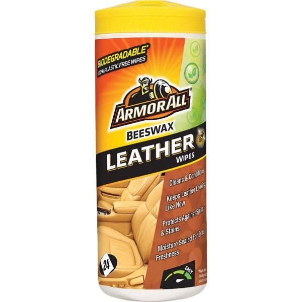 Armor All Leather Wipes 24 Pack