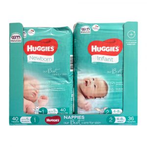 Huggies Nappies Assorted - Infant/Newborn - CDU