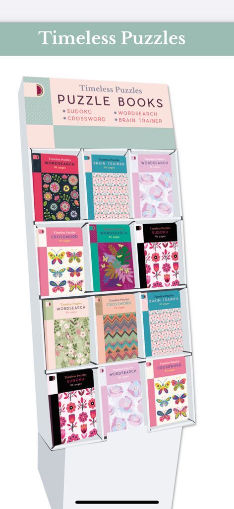 Timeless Puzzles with Stand - 120 Books