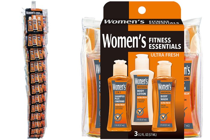 Women's Fitness Essential Travel Kit - 3 Pack - 59ml