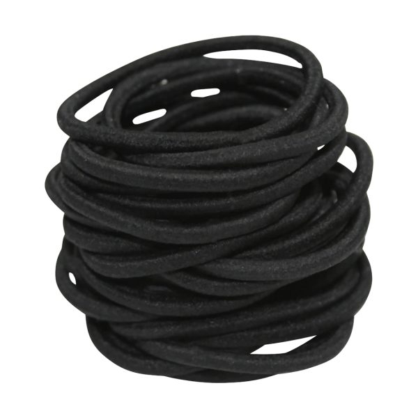 Hair Tie Black - 6 Pack