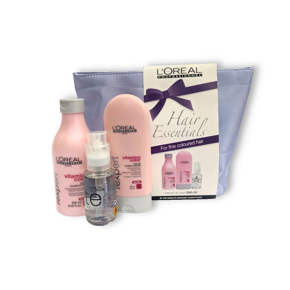 L'Oreal Professionnel Hair Essentials Gift Pack (For Fine Coloured Hair) - Image 2
