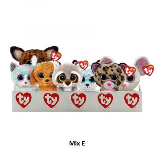Ty Assorted Medium/Regular Plush with Counter Display Stand - Mix F - 38 Pieces