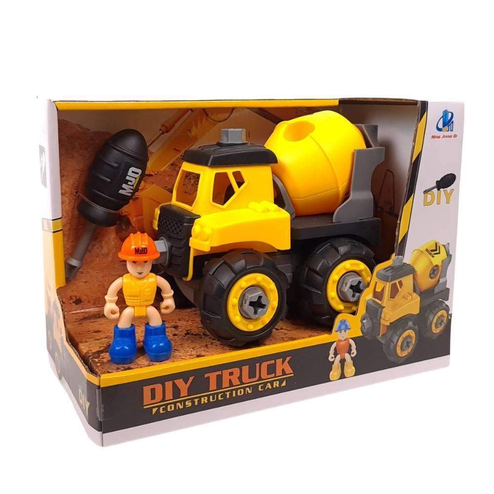 MJD DIY Construction Truck - Concrete Mixer