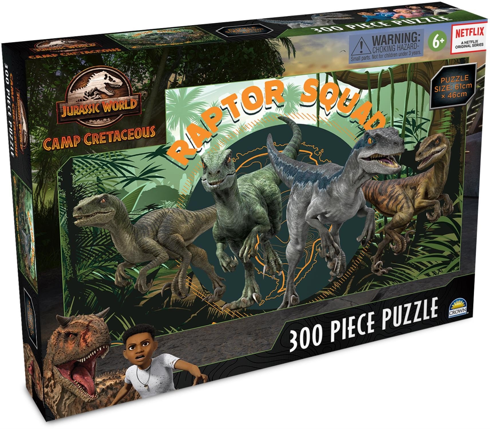Jurassic World: Camp Cretaceous Jigsaw Puzzle - 300 Piece
