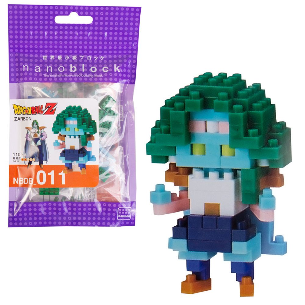 Nanoblock Dragon Ball Z - 011 Zarbon - 110 Pieces - Level 2