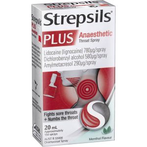 Strepsils Plus Anaesthetic Throat Spray 20ml