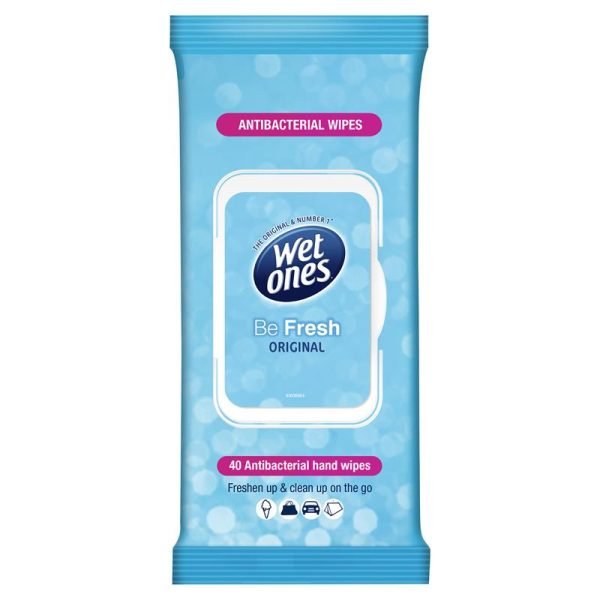 Wet Ones Be Fresh Original - 40 Pack