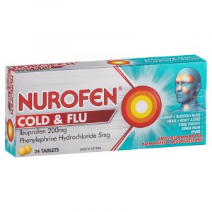 Nurofen Cold & Flu 200mg Tablets 24 Pack