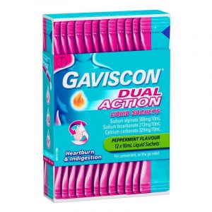 Gaviscon Dual Action Liquid Sachet 10mlx12