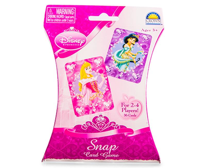 Princess Snap Card Game - 36 Pieces