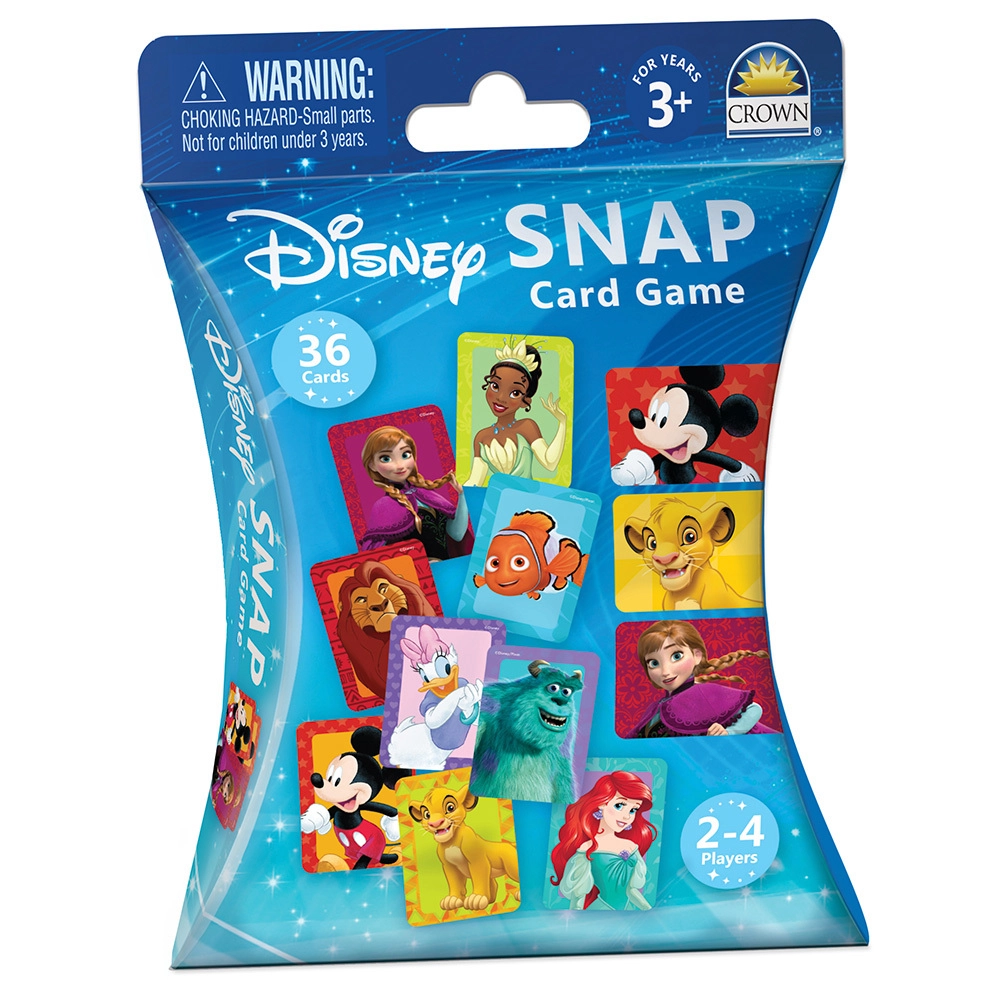 Pixar Snap Card Game - 36 Pieces