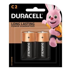 Duracell Alkaline C2 Battery - 2 Pack