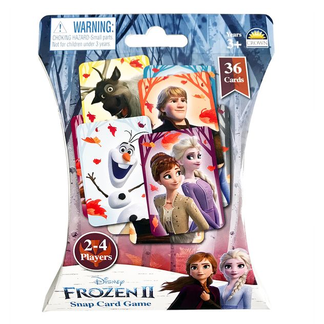 Frozen Snap Card Game - 36 Pieces