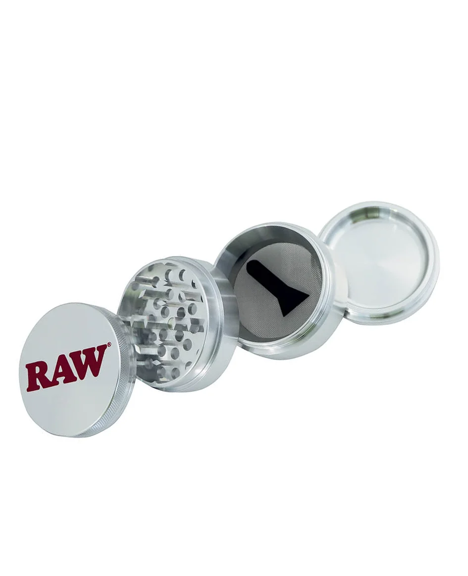 Raw 4 Piece Classic Shredder Grinder - 56mm - Image 2