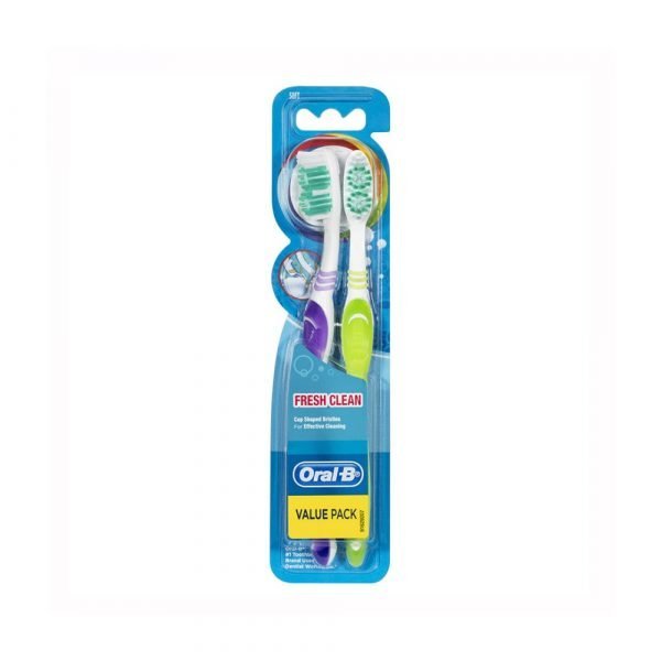 Oral-B All Rounder Toothbrush 2 Pack - Soft