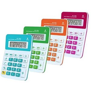 Electronic Calculator - Small - Assorted Colours