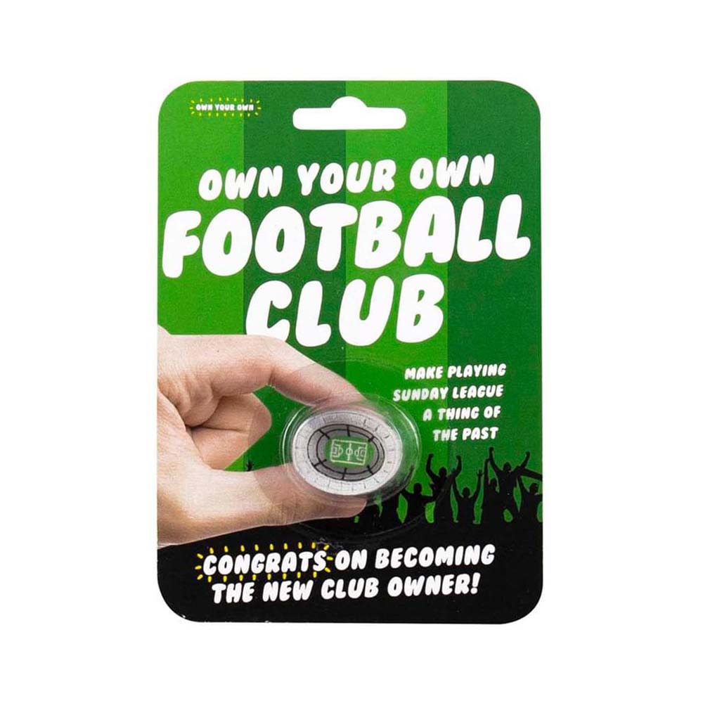 Gift Republic Own Your Own Football Club Mini Collectable Figurine