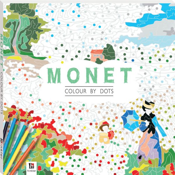 Colour by Dots: Monet Adult Colouring Book