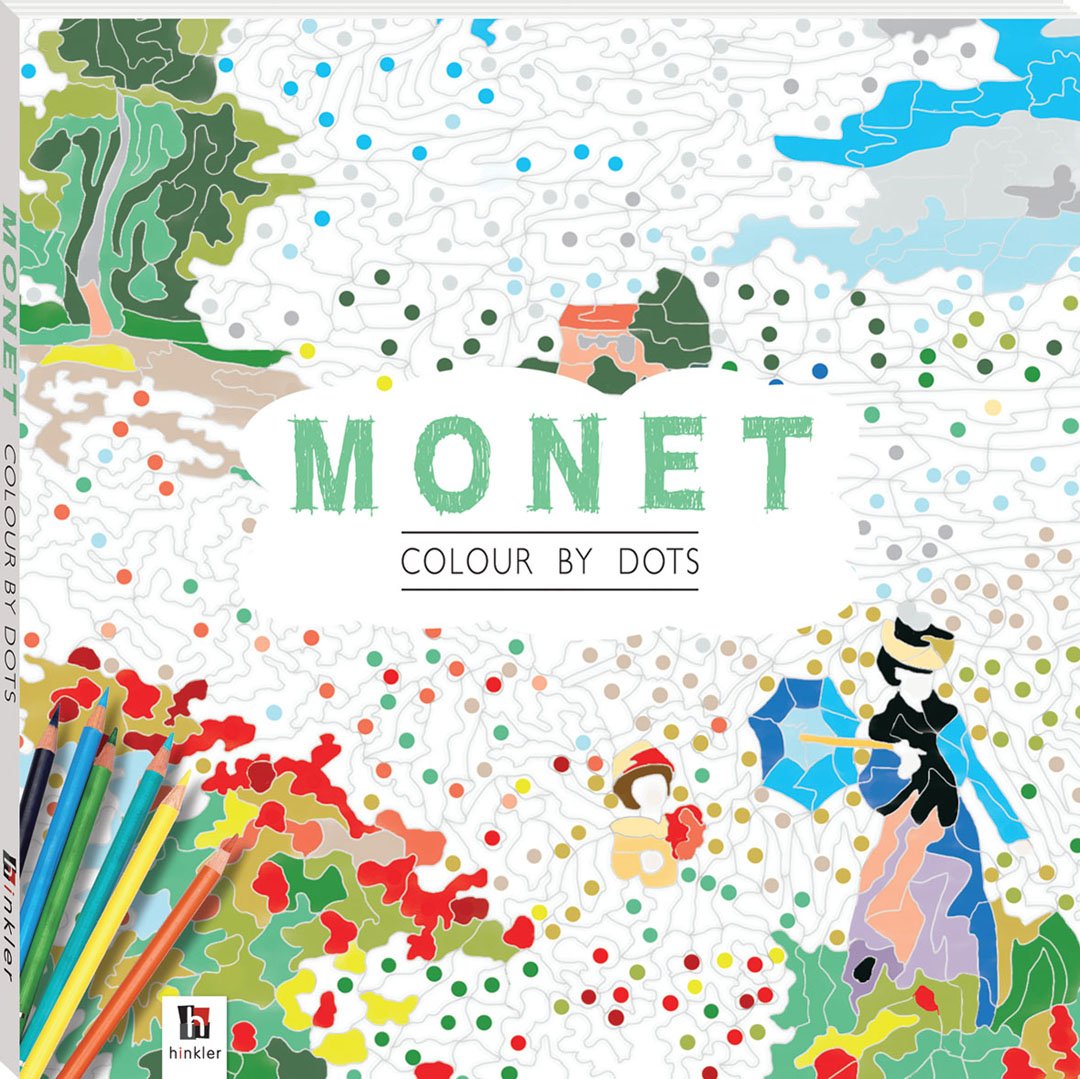 Colour by Dots: Monet Adult Colouring Book