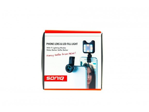 SONIQ Phone Camera Lens & LED Fill Light Kit - Image 4